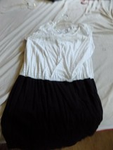 Guess black/white dress size xl - $7.00
