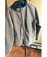 Outersport OT 2000 Vtg Fleece  Zip Up Jacket Tan and Black M - €12,88 EUR