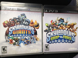 USED Skylanders Giants + SWAP FORCE(PlayStation 3 PS3, 2012) Game Only No toys - £11.67 GBP