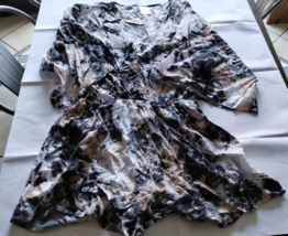 NWT BAR III Black Wet&#39;N Wild Romper Swimsuit Cover Up Medium yjn0823 - £13.95 GBP
