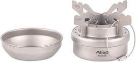 Titanium Portable Camping, Hiking, And Backpacking Stove With A Cross St... - £33.68 GBP