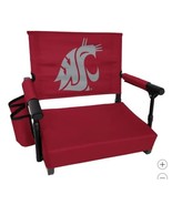 Washington State Cougars Stadium Seat NCAA Premium Foldable Pocket Red G... - $119.53 CAD