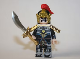 PLTOYS Chinese Knight Warrior eye Patch Gold Armor Deluxe Exclusive Mini... - $8.50