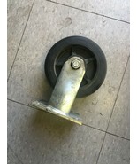 Faultless 6&quot; X 2&quot; rubber wheel fixed caster excellent condition - $14.85