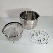 Instant Pot Duo Mini V3 Replacement Inner Pot with Rack - $24.74