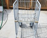 BUSINESS WORK GROCERY CART USED FOR MOVING ITEMS  MISSING ONE WHEEL - $48.60