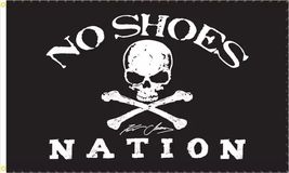 No Shoes Nation Flag - 3x5 Ft - £15.94 GBP