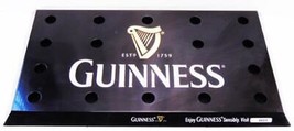 Guinness Bar Drip Tray Black Metal Top Plastic Tray 42 x 24cm (17&quot;x 9.5&quot;... - $35.94