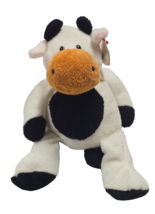 2002 Ty Pluffies GRAZER THE COW - 9” Non-Mint Tag Stuffed Plush Beanie B... - $463.71 MXN