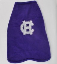 NCAA Holy Cross Crusaders Purple Polar Fleece Dog Jacket (XXL runs Small) - $9.88