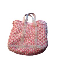 Pomegranate Pink Floral Tote Bag - £18.48 GBP