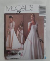 Gorgeous 1996 Retro McCall's 8559 Alicyn Bridal Gown Sizes 16-18-20 UC FF - $17.77