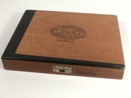 Vintage Benson Hedges Varieties Solid Wood Cigar Box La Yerba Habana Made In USA - £46.54 GBP