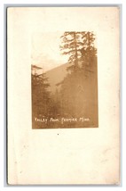 RPPC View From Premier Gold Mine near Stewart BC Canada 1920 Postcard R18 - £13.70 GBP
