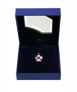 Swarovski Crystal Pink Flower Pendant Charm - $540.56 MXN