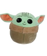 Squishmallows Star Wars The Mandalorian Baby Yoda Grogu Plush 10&quot; Stuffe... - $28.98