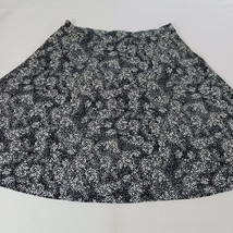 George GL21719P Women&#39;s Black &amp; Ivory Pull-On Stretch Skirt Size XL (16-18) - £12.99 GBP