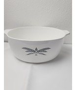 Vintage Anchor Hocking Black Wheat 9&quot; Round Casserole/Baking Dish Cookwa... - $49.49