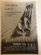 Movie Disappearance Tv Guide Print Ad Harry Hamlin Susan Dey TBS Tpa14 - £4.63 GBP