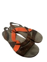 KEEN Womens DAUNTLESS Sport Sandal Shoes Ankle Strap Brown Orange Open T... - $23.99