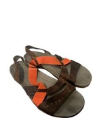 KEEN Womens DAUNTLESS Sport Sandal Shoes Ankle Strap Brown Orange Open T... - £18.87 GBP