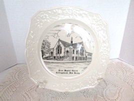 FIRST BAPTIST CHURCH COLLINGSWOOD NJ RELIGIOUS COLLECTOR PLATE - $12.82