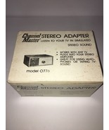 Channel Master #0776 Stereo Adapter Listen to Your TV in Simulated Stere... - $3,589.95 MXN