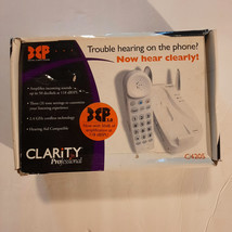 Clarity Professional C4205 2.4GHz Cordless Telephone, Hearing Aid Compat... - $49.50