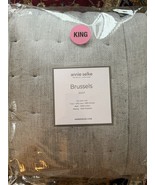 Pine Cone Hill Annie Selke Brussels 3P King Quilt Shams Set $894 - $525.13 CAD