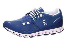 On Cloud 5 Running Shoes Women&#39;s US Size 6 Blue White Sneakers Mfg Color... - $69.95