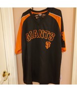 San Francisco Giants Jersey Stitched Sewn by Stitches  - $494.17 MXN