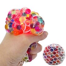 Mesh Squishy Grape Balls, Great Kids Toy| Antistress Remover| Great Gift for Eas - £5.73 GBP