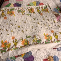 VIntage Sesame Street Big Bird infant baby receiving blanket 32X28 - $14.00
