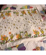 VIntage Sesame Street Big Bird infant baby receiving blanket 32X28 - $257.74 MXN