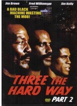 Three The Hard Way Part 2 Blaxplotation 70&#39;S Black Classics New Dvd - £12.69 GBP