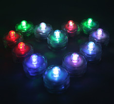 New 36 pcs Multi-Color Changing underwater LED Submersible Candles LED t... - $46.99