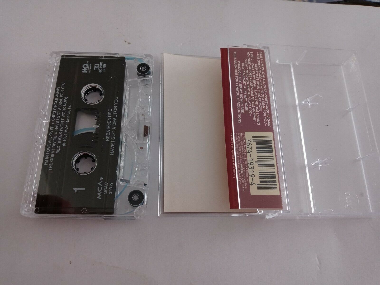 Have I Got a Deal for You Reba McEntire (Cassette) MCAC-39319 1985 VERY GOOD Item image 4