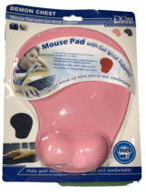 Office Mousepad with Gel Wrist Support - Ergonomic Gaming Desktop Memory Foam... - £6.22 GBP