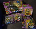 Teenage Mutant Ninja Turtles Mutant Mayhem Ninja Kick Cycle &amp; Figure Lot... - $79.20
