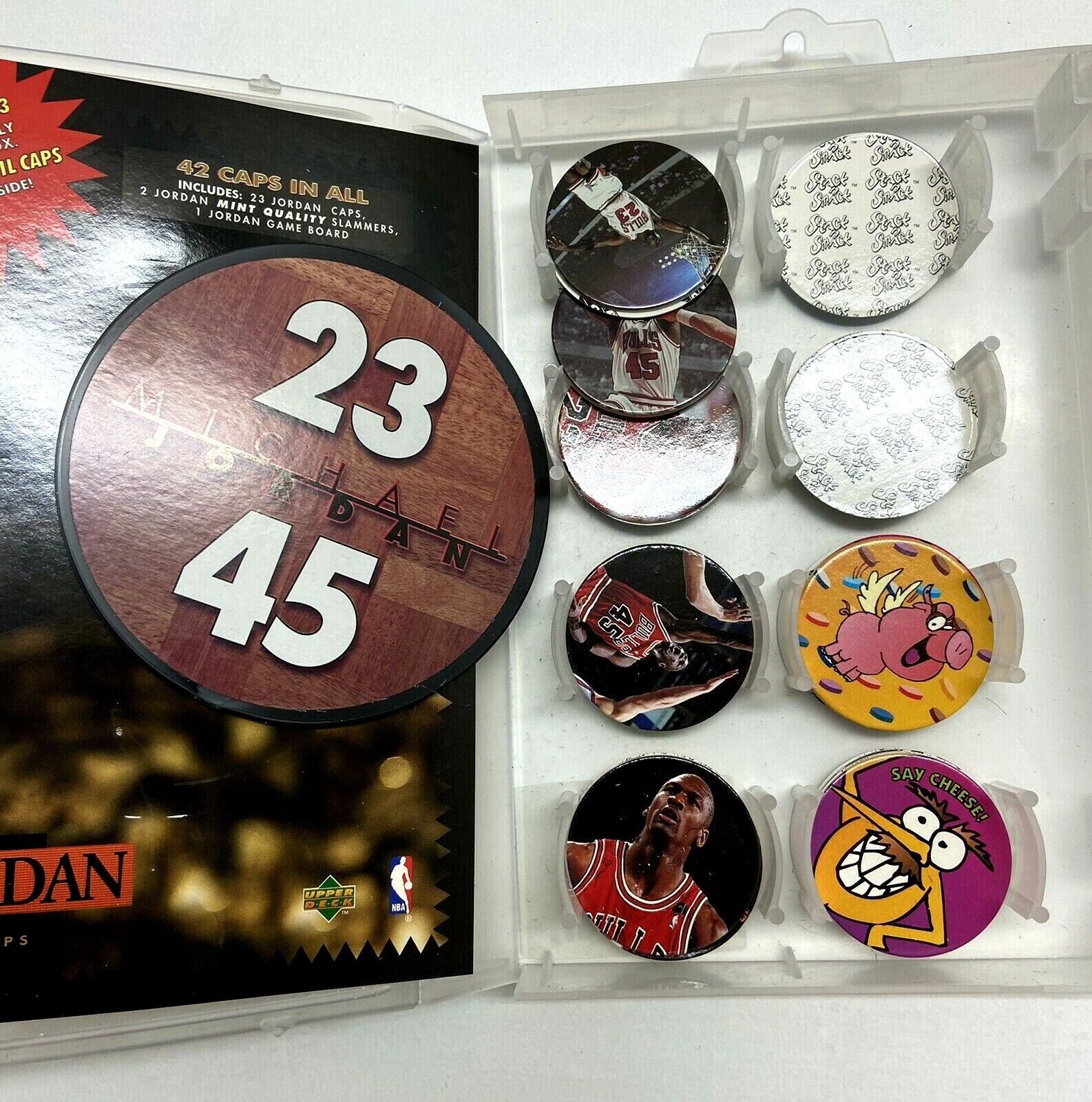 1995 upper deck michael jordan pogs