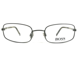 Hugo Boss Eyeglasses Frames HB11019 GN Brown Grey Rectangular Wire Rim 5... - £50.36 GBP