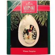 Hallmark Keepsake 1990 Christmas Ornament &quot;Winter Surprise&quot;  NIB - $14.99