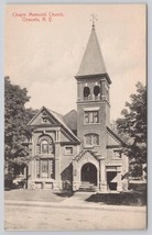 Postcard Chapin Memorial Church Oneonta New York ca.1908 - £4.55 GBP