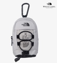 The North Face Mini Superpack Pouch Keyring Bag Accessory Ice Gray NWT N... - €44,96 EUR