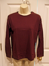 New There Abouts Port Wine Long Sleeve Top GIrls/TEEN Xl Size 16 - £11.91 GBP