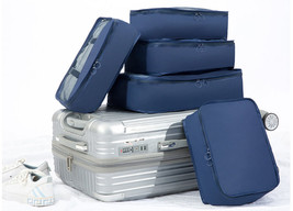Packing Cubes Travel Storage Luggage Organiser Compression Suitcase Bag ... - £14.53 GBP
