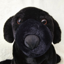 Vtg Kids Preferred Black Lab Labrador Dog Stuffed Animal Plush Puppy 2000 Floppy - £25.94 GBP