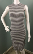 NWT Women&#39;s Romeo &amp; Juliet Couture Striped Side Cutout Fitted Dress Sz Medium - £23.52 GBP