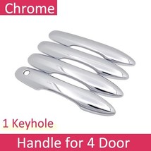 for  Camry XV70  Altis 2018 2019 2020 Chrome Door Handle Cover Catch Trim Set Ca - £72.05 GBP