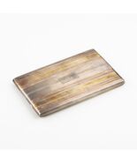 NAPIER STERLING SILVER &amp; 14K GOLD CIGARETTE CASE - $25,265.34 MXN